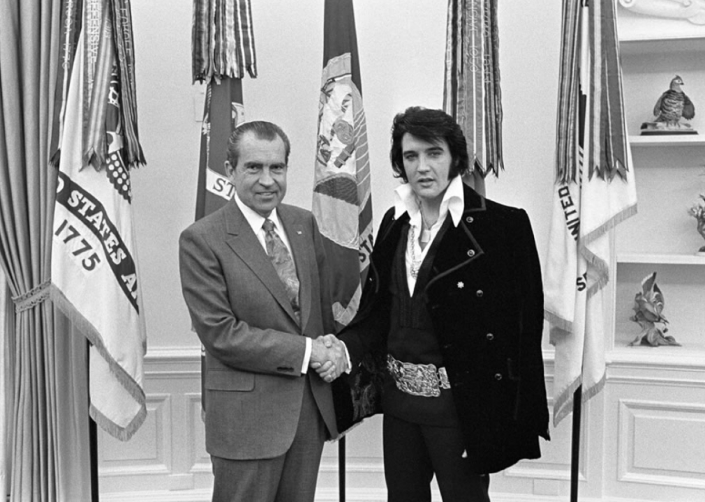 1970: The president and the king